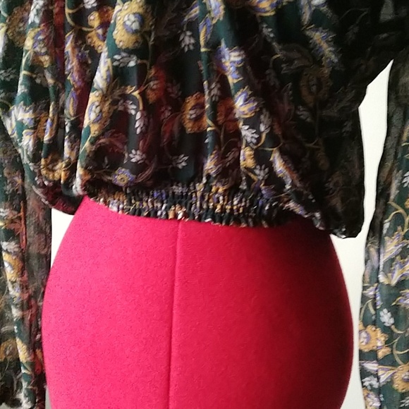 Sheer Pesant Blouse - Picture 4 of 4